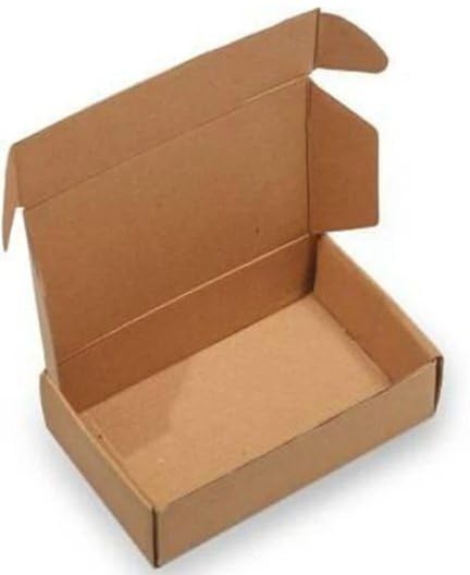 3 ply brown flap corrugated boxes 8x6x2 Length 8inch x width 6inch x height 2inch (Pack of 10)-image-15