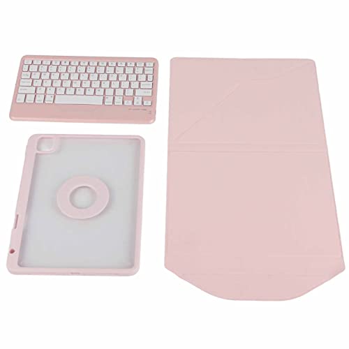wireless - Custodia per tastiera verticale cover posteriore magnetica trasparente copertura per BT staccabile con portapenne compatibile con tablet design leggero