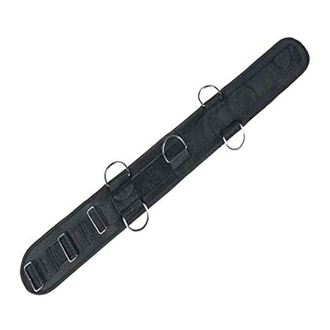 Fitness Waist Strap Resistance Band with Rings Agility Resistance for Cable Machines