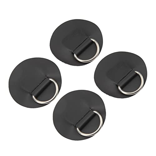 Alomejor Parches de Anillo en D Duraderos para Botes Inflables, Kayaks y canoas: Fácil Instalación y Fijación Segura