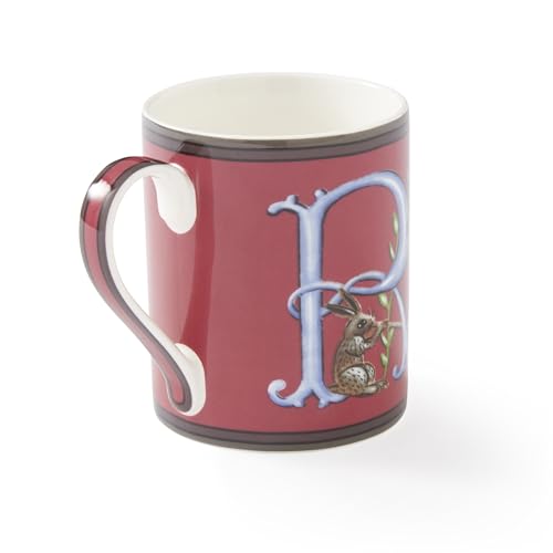 Spode Kit Kemp Mug Letra R 12 Oz Rojo miniatura 4