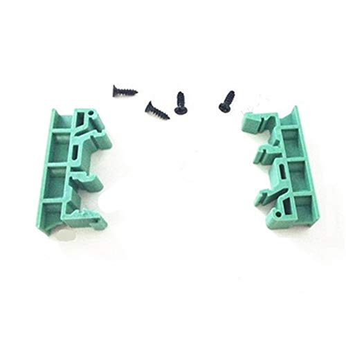 Generic 50pair 35mm Din Rail Type PCB Bracket Panel Mounting Base PCB Circuit Board Bracket Holder Carrier Clips DRG-04
