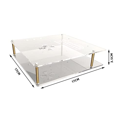Gabinete acrílico WayPonDEV para placa base Mini-ITX ITX-3588J / AIO-RK3588J miniatura 2