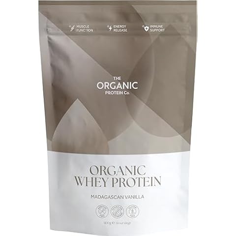 The Organic Protein Co. Madagascan Vanilla Whey Protein Cover