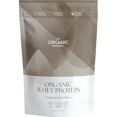 The Organic Protein Co. Madagascan Vanilla Whey Protein Cover
