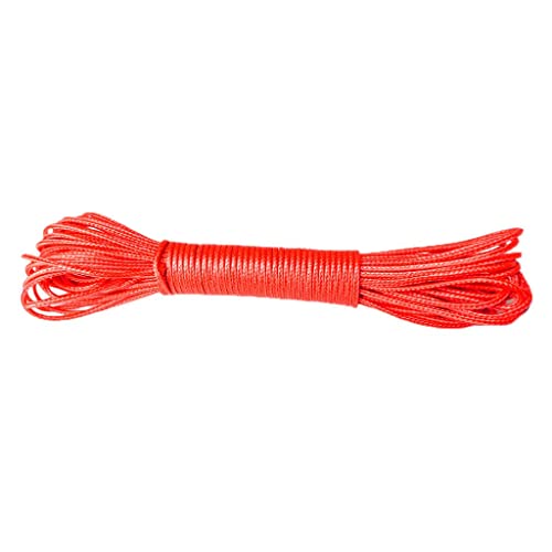 rockible UHMWPE Throw Line for Outdoor Activities 485lb Capacity 49ft, Red