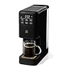 Single Serve Coffee Maker with Built-In Burr Grinder, 6 Cup Sizes, 3 Strengths and 64oz Reservoir for Custom Brewing (Black Sesame)