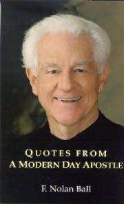Paperback Quotes From A Modern Day Apostle Book