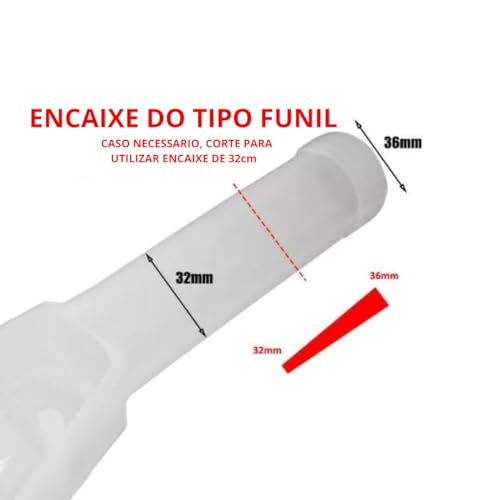Bocal Bico Para Extratora E Aspirador De Pó Universal Sem Gatilho Premium