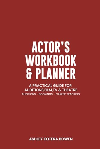 Workbook et planner d'acteur guide pratique pour les auditions et le théâtre - 2