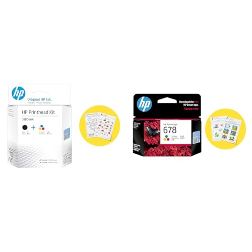 Image of HP Black /Tri-Color Printhead Kit 3JB06AA Deskjet 5800 Series
