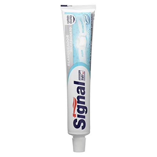 Signal Pasta de Dientes Blanqueador Bicarbonato Para Dientes más Blancos 75ml x1