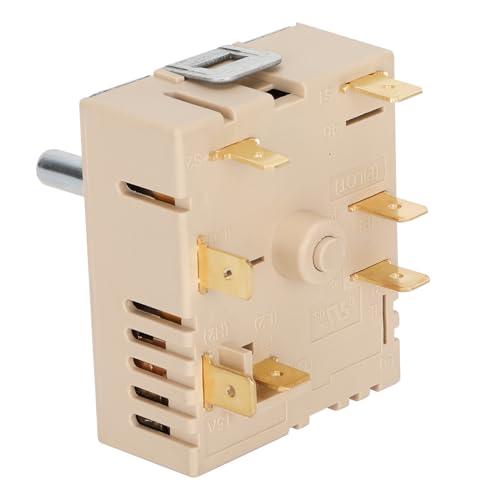 EBF62174907 EBF62174904 EBF62174902 Infinite Switch Compatible with LG Range Surface Element Control EBF62174904 Infinite Switch Replaces for LG PER001-225 D for Stove Replacement Parts