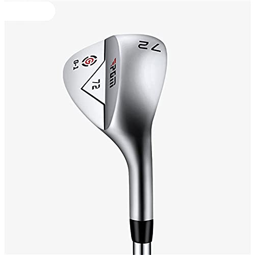 7-stopniowy Sand Wedge Golf Club High Loft CNC Texture Smooth Glide Sole Stainless Steel Shaft Easy Pop Up Bunker Shot Mężczyźni Kobiety Stiff Flex