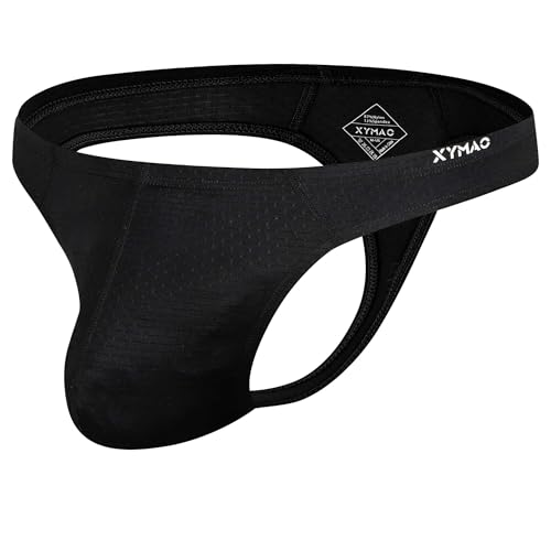 Men's Underwear Thongs and G Strings, Breathable Men G String for Man,Fitted Size,Bulge Pouch,Stretchable