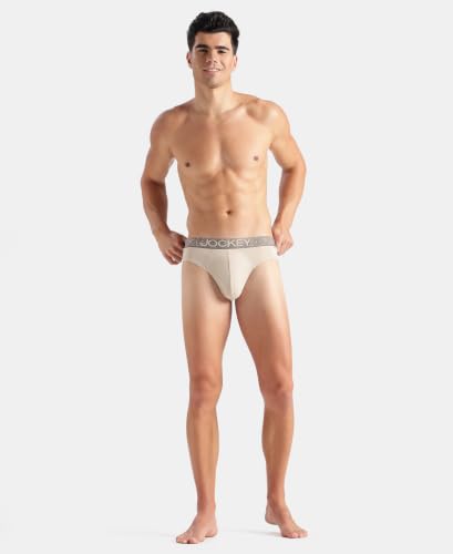 Image of Jockey US07 Men Super Combed Cotton Elastane Stretch Solid Brief
