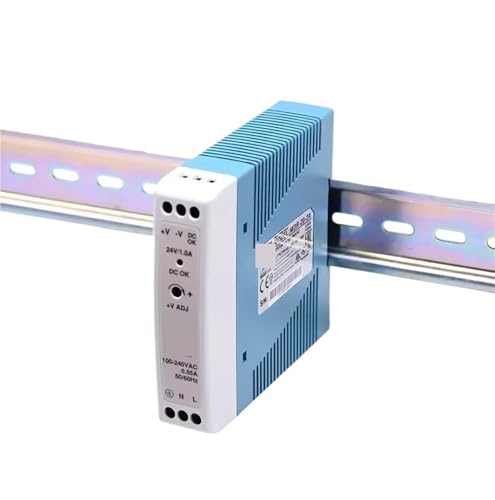 Alimentation industrielle sur rail DIN contre les pannes de tension MDR-20
