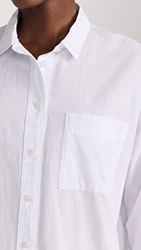 Madewell Women's The Signature Poplin Oversized Shirt, Eyelet White, Xxl #TOP5