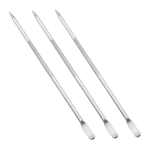 Alipis 3pezzi Penna Latte Art in Acciaio Resistente per Disegni Dettagliati su Cappuccino e Latte Strumento Professionale e Portatile per Baristi e Te