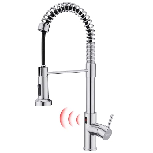 GIMILI touchless kitchen faucet with pull-down sprayer
