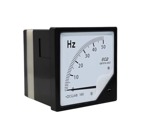 Tachymètre de tableau CC-CA indicateur à aiguille pour moteur inverseur 0-50Hz DC4-20mA