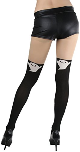 Image of ToBeInStyle Women's Cute Thigh High Printed Character Tights