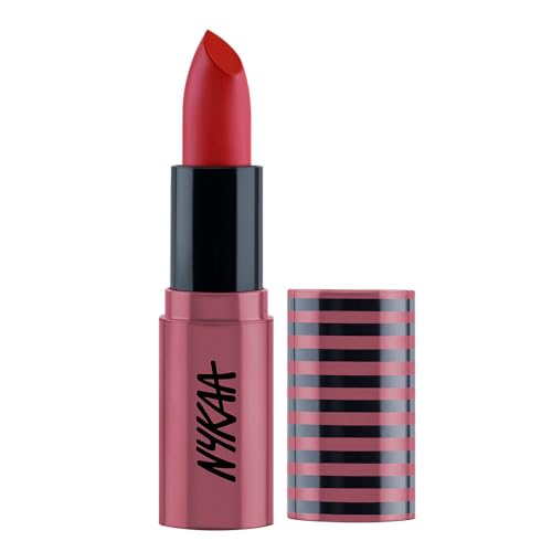 Nykaa So Creme! Creamy Matte Lipstick, Wine & Grind, 4.2g