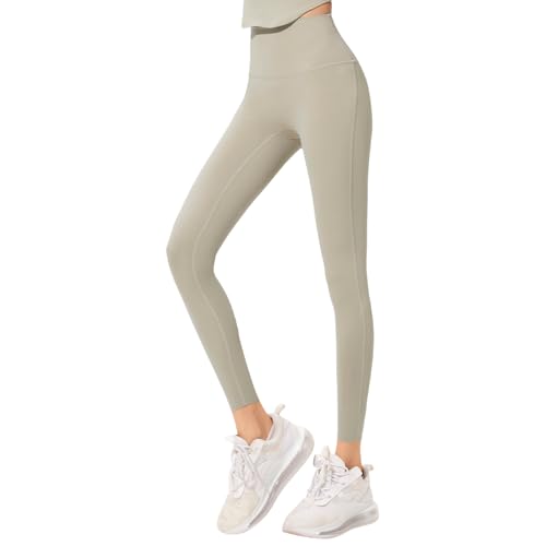 Legging kaki taille haute confortable du studio de yoga au salon