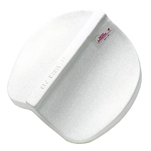 Equine Innovations Cantle Riser Pad White Close Contact