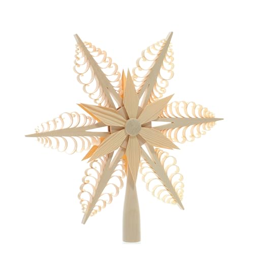 Rudolphs Schatzkiste Baumschmuck Christbaumspitze Natur BxHxT...