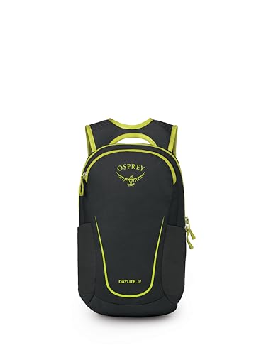 Image of Osprey Daylite Jr. Kids' Commuter Backpack, Black /Lemongrass