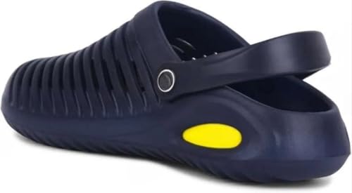 Image of Richmen Super Soft Stylish and Comfortable EVA Anti-Skid Men Sliders with Lightweight Cushioned Footwear Adjustable Back Strap Everyday Use Mules for Boys & Men's Clogs