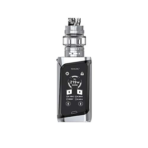 SMOK Morph 219 Kit, Die Weltweit Erste Eingabe Tastatur, E-Zigaretten Starter Set Kein Nikotin und Kein Tabak (Chrom)