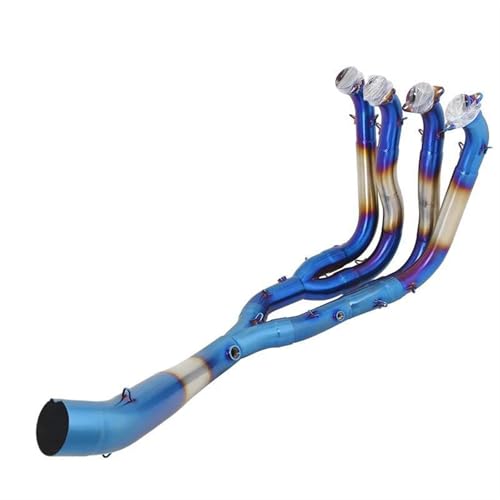 Tuyau d'échappement avant moto BMW S1000RR collecteur modifié 2010-2018