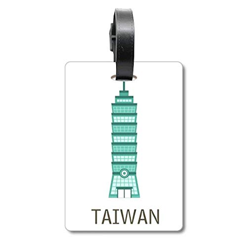 Étiquette valise Taiwan 101 évite la perte de bagage avion