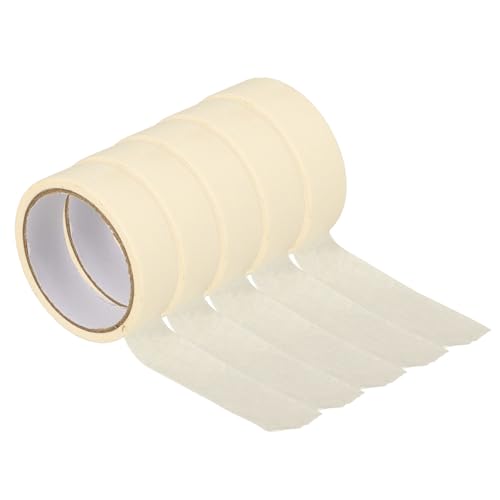 MUCKLILY Professional 3cm Wide Masking Tape 20m Long Removable Painters Tape for
