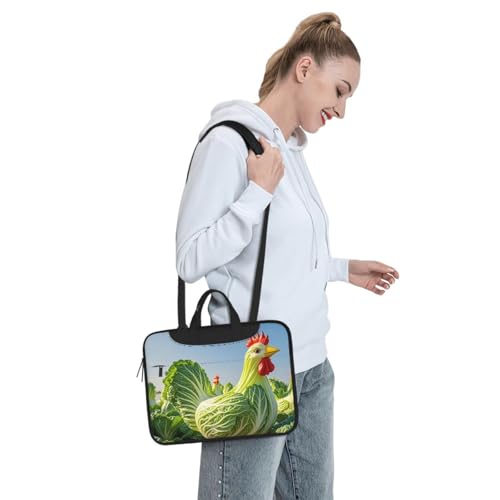 Bolso maletín para laptop Baicai unisex 14 pulgadas miniatura 3