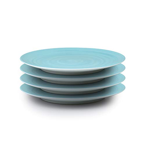 Porzellan Teller-Set in Steingut Optik Cover