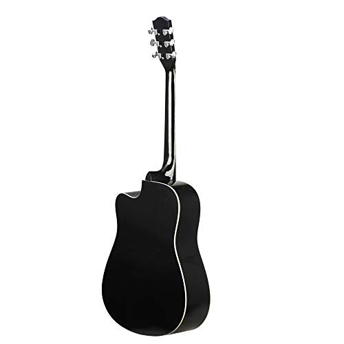 JTRHD Guitare Acoustique Manquant d’angle Lumineux Folk Guitar Body Barrel pour Adultes et Enfants (Couleur : A, Size : 41 inches) - Les Beatles, Paul McCartney, John Lennon, RIngo Starr, George Harrison JTRHD Guitare Acoustique Manquant d'angle Lumineux Folk Guitar Body Barrel pour Adultes et Enfants (Couleur : A, Size : 41 inches) – Image 3