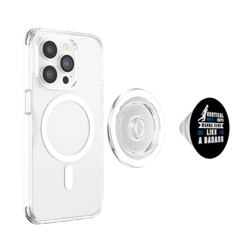 Vertical Hops Slam Dunk Wanna Dunk Basketball Cadeau PopSockets PopGrip pour MagSafe – vue 3