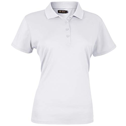 Polo de golf transpirable Island Green Iglts1851 para mujer en tejido micro piqué elástico
