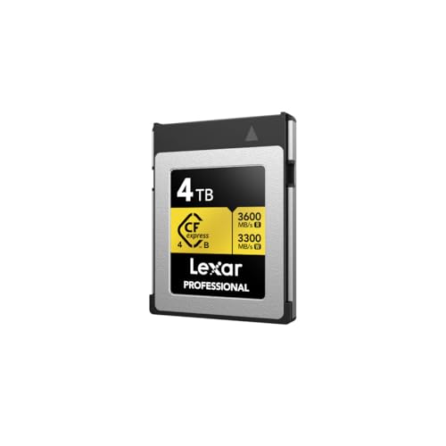 Image of Lexar Gold Series Professional CFexpress 4.0 Type-B - 4TB, Card