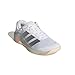 adidas Women's Dropset 4 Power Trainer W, White/Silver Metallic, 8