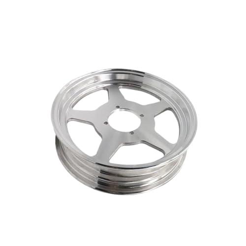 Jante de roue scooter 2.75-8 avec moyeu avant alu noir pour pneu moto 8 pouces
