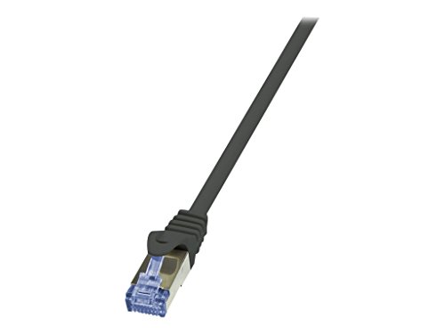 LogiLink 20m Cat7 S/FTP câble de réseau Noir S/FTP (S-STP)
