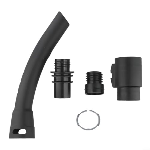 Comgooldool Vacuum Cleaner Hose for NT Series, 2.5m Extension Tube with Attachments, Plastic Suction Pipe for Home Office Cleaning, for NT 14 25 27 35 45 48 55 611, Black(Adapter)