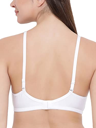Image of Clovia Women's Cotton Non-Padded Non-Wired Full Cup Bra in Red