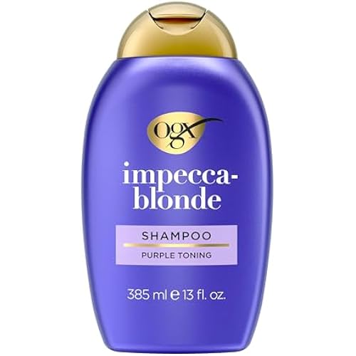 OGX Color Care + Impecca-Blonde Purple Shampoo, 13 fl oz