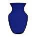 Floral Supply Online 8" Cobalt Blue 999 Rose Vase- Decorative Glass Flower Vase for Floral Arrangements, Weddings, Home Decor or Office.