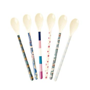 Rice Simply Yes Print - Set di 6 cucchiaini da